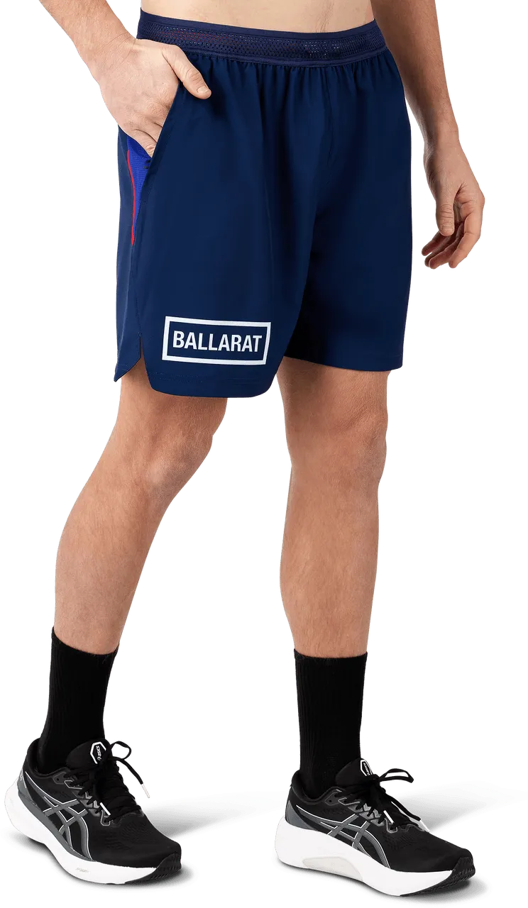 AFL 2024 Gym Shorts - Western Bulldogs - Adult - ASICS