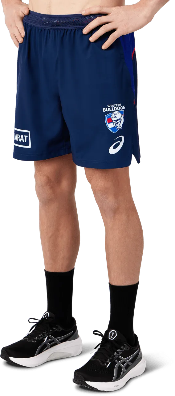 AFL 2024 Gym Shorts - Western Bulldogs - Adult - ASICS