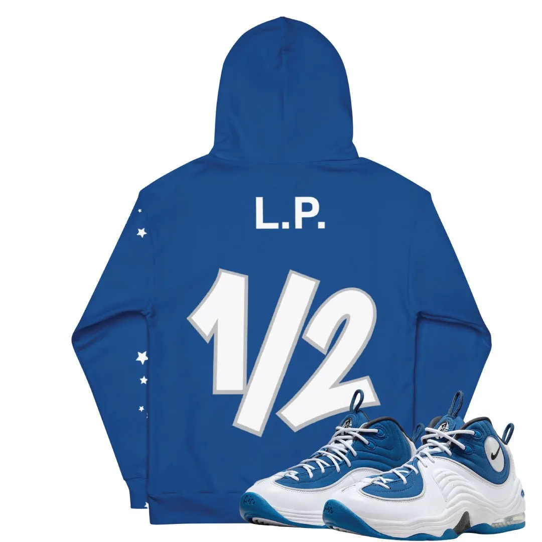 Air Penny 2 Atlantic Blue Lil Penny Logo Hoodie