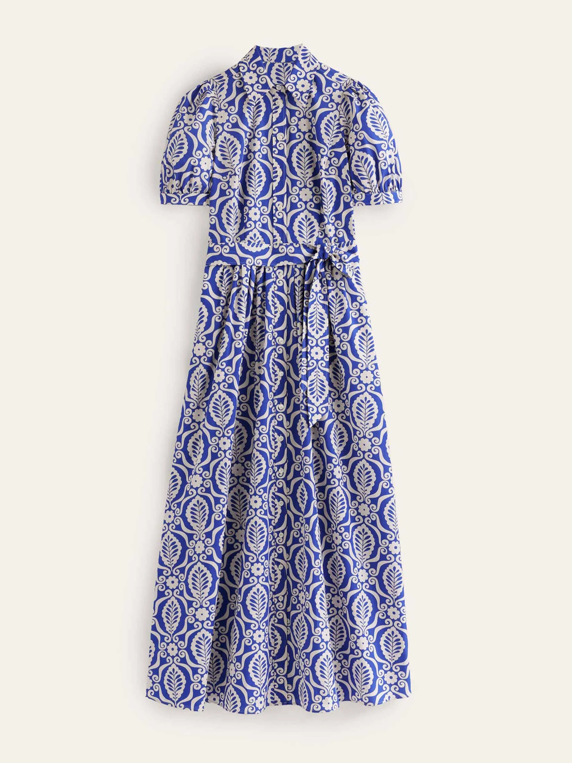 Alexa maxi shirt dress