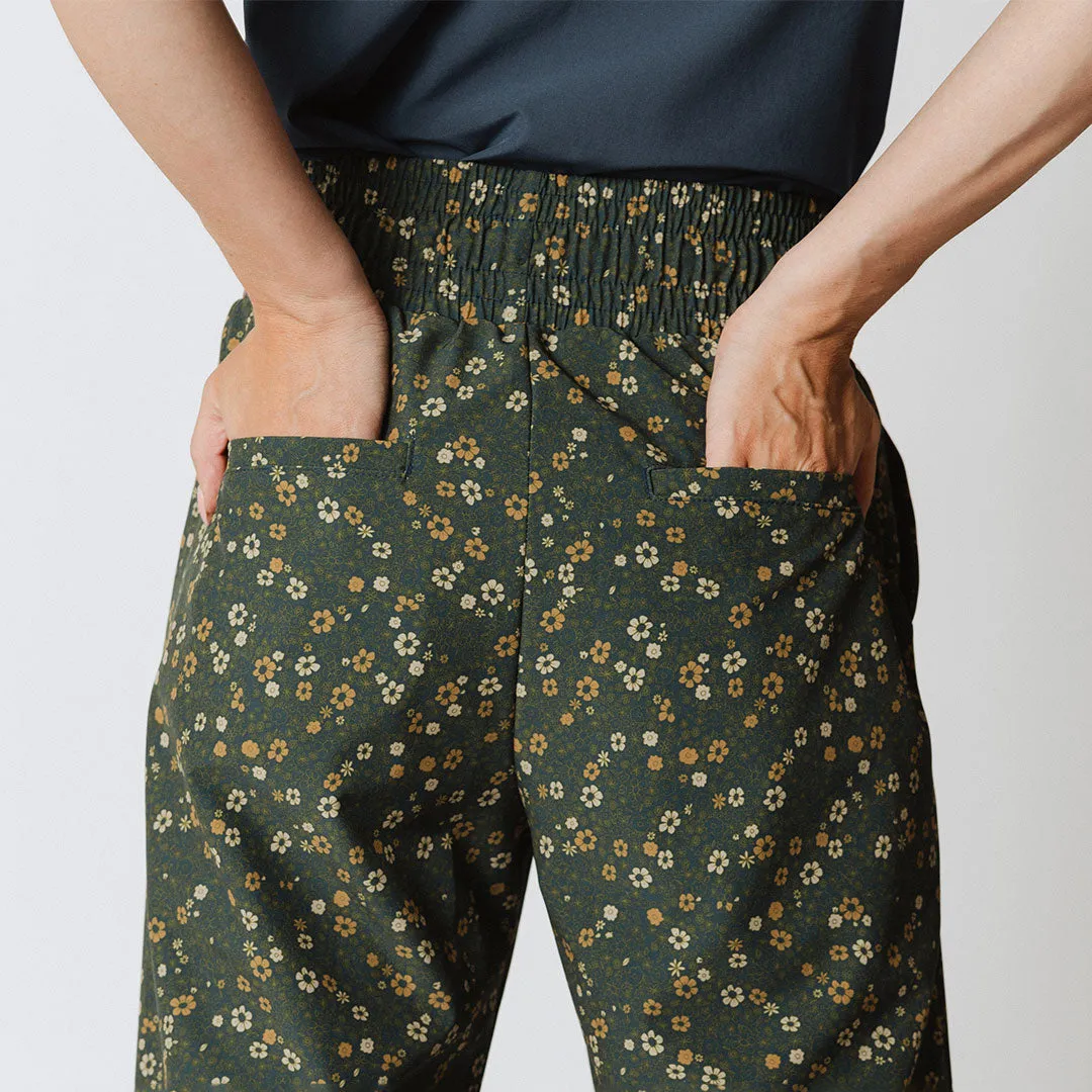 Audrey Wide Leg Pants, Flora