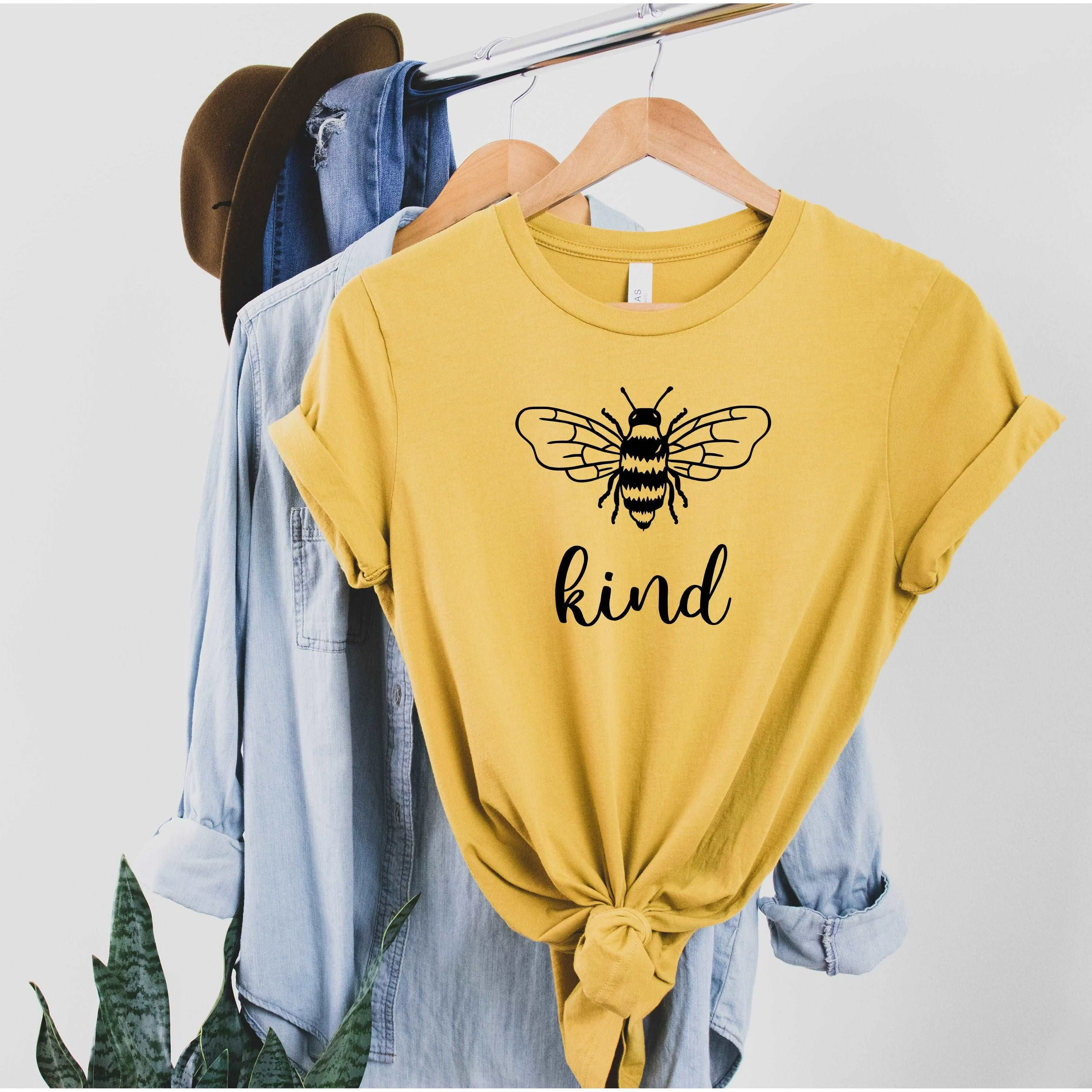 Bee Kind - Mustard