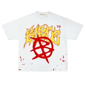 Birds "Anarchy" Ivory Ultra-Premium Oversized S/S Box T-Shirt