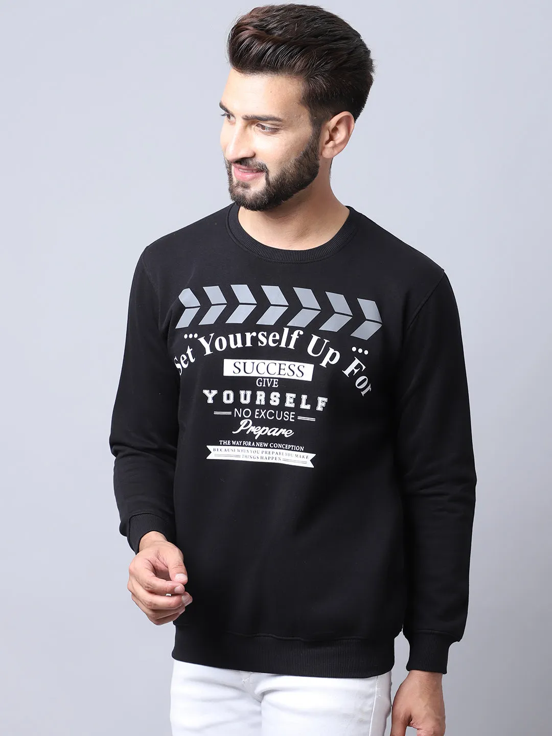 Black Sweatshirt for Men's