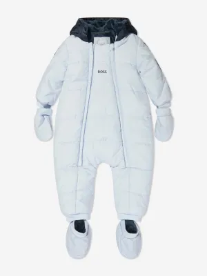 BOSS Baby Boys Snowsuit in Blue