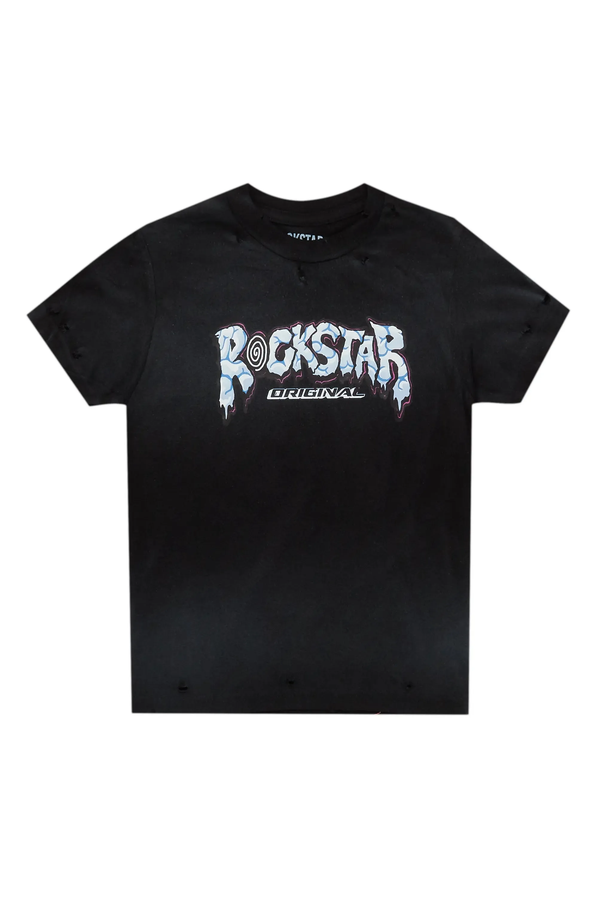 Boys Gorka Black Graphic T-Shirt