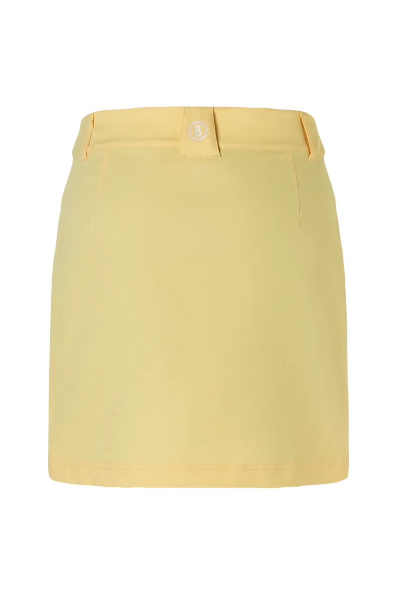 Brina Light Yellow Golf Skirt