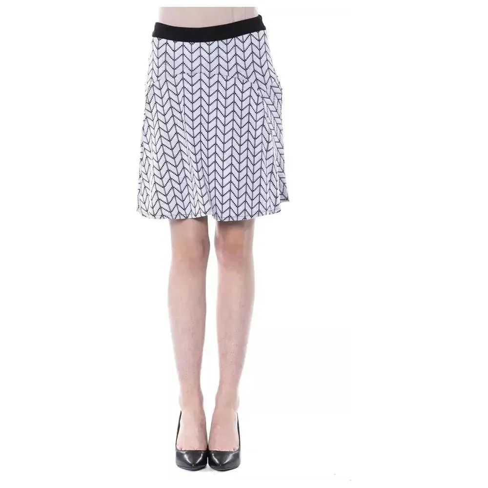 BYBLOS Black Acrylic Women Skirt