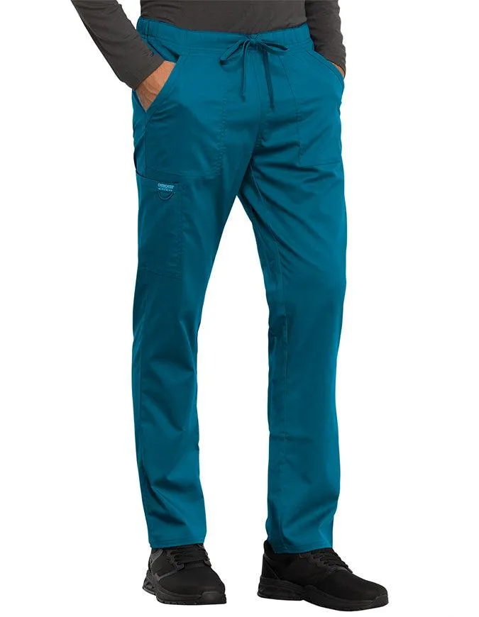 Cherokee Workwear Revolution Unisex Tapered Leg Drawstring Petite Pant