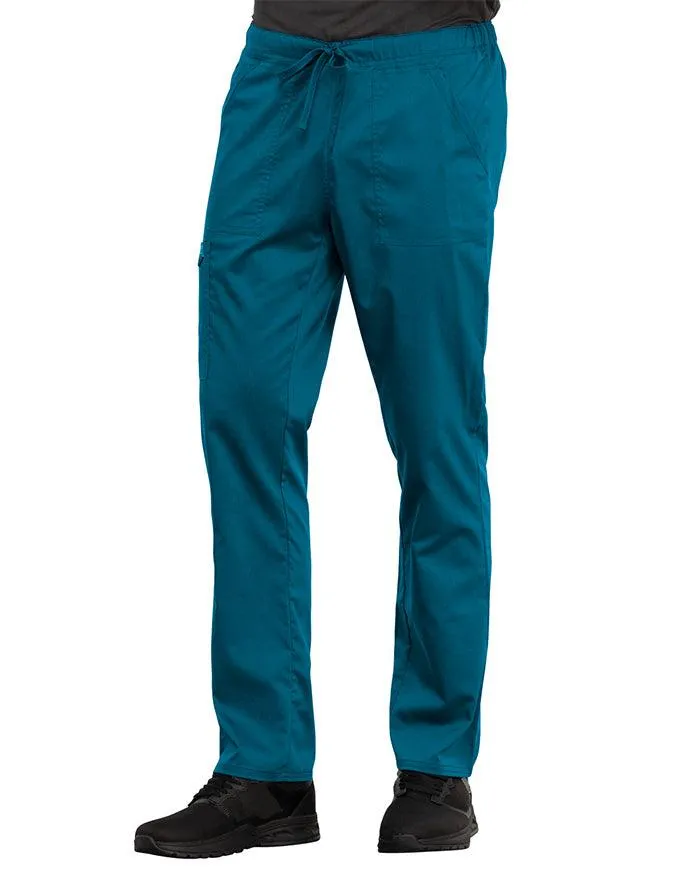 Cherokee Workwear Revolution Unisex Tapered Leg Drawstring Petite Pant