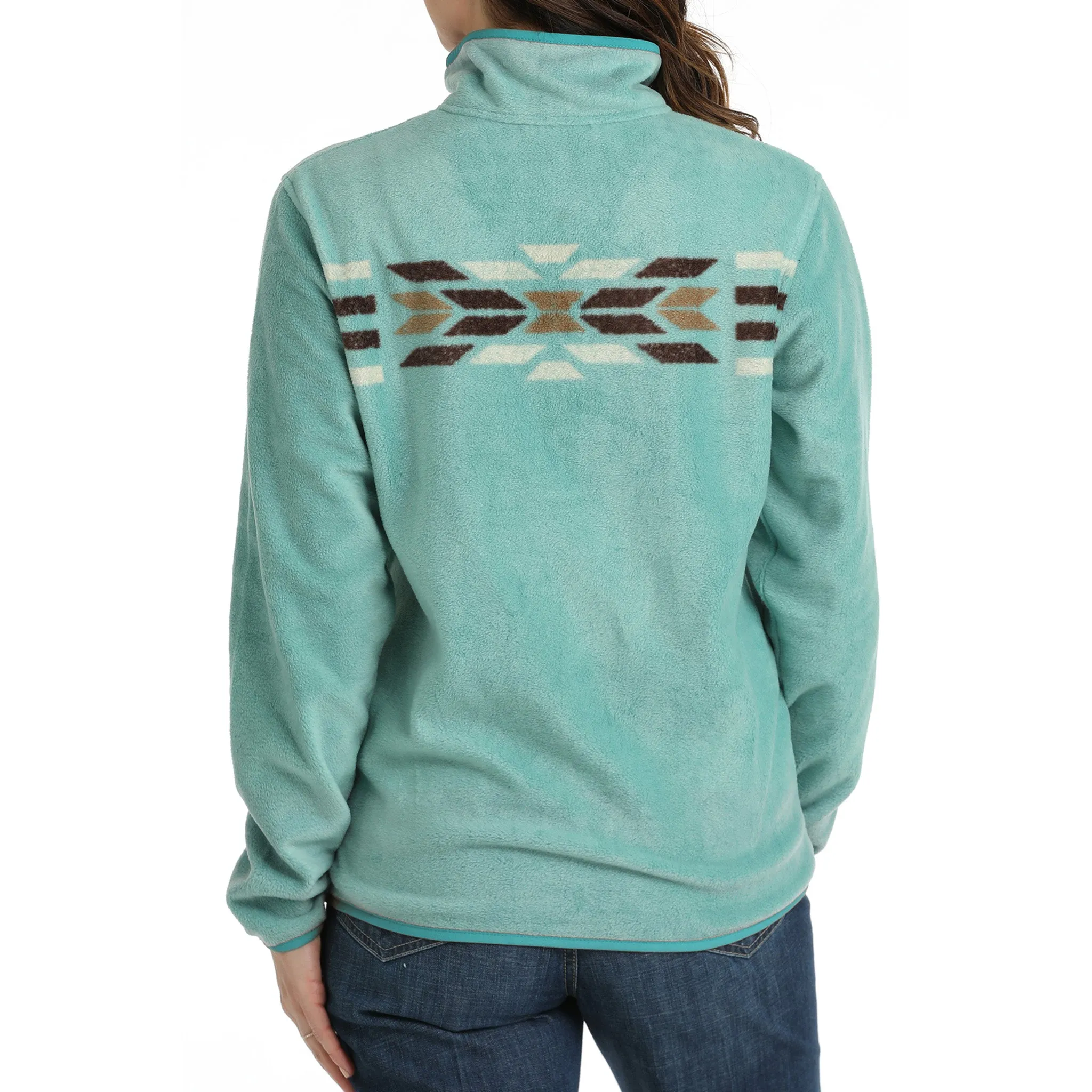 Cinch Women's Turquoise Polar Fleece