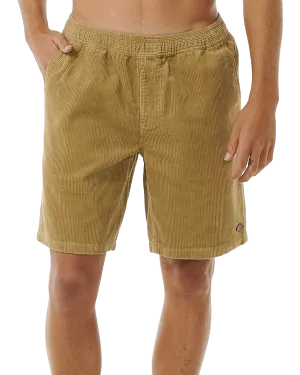 Classic Surf Corduroy Walkshorts in Dark Khaki