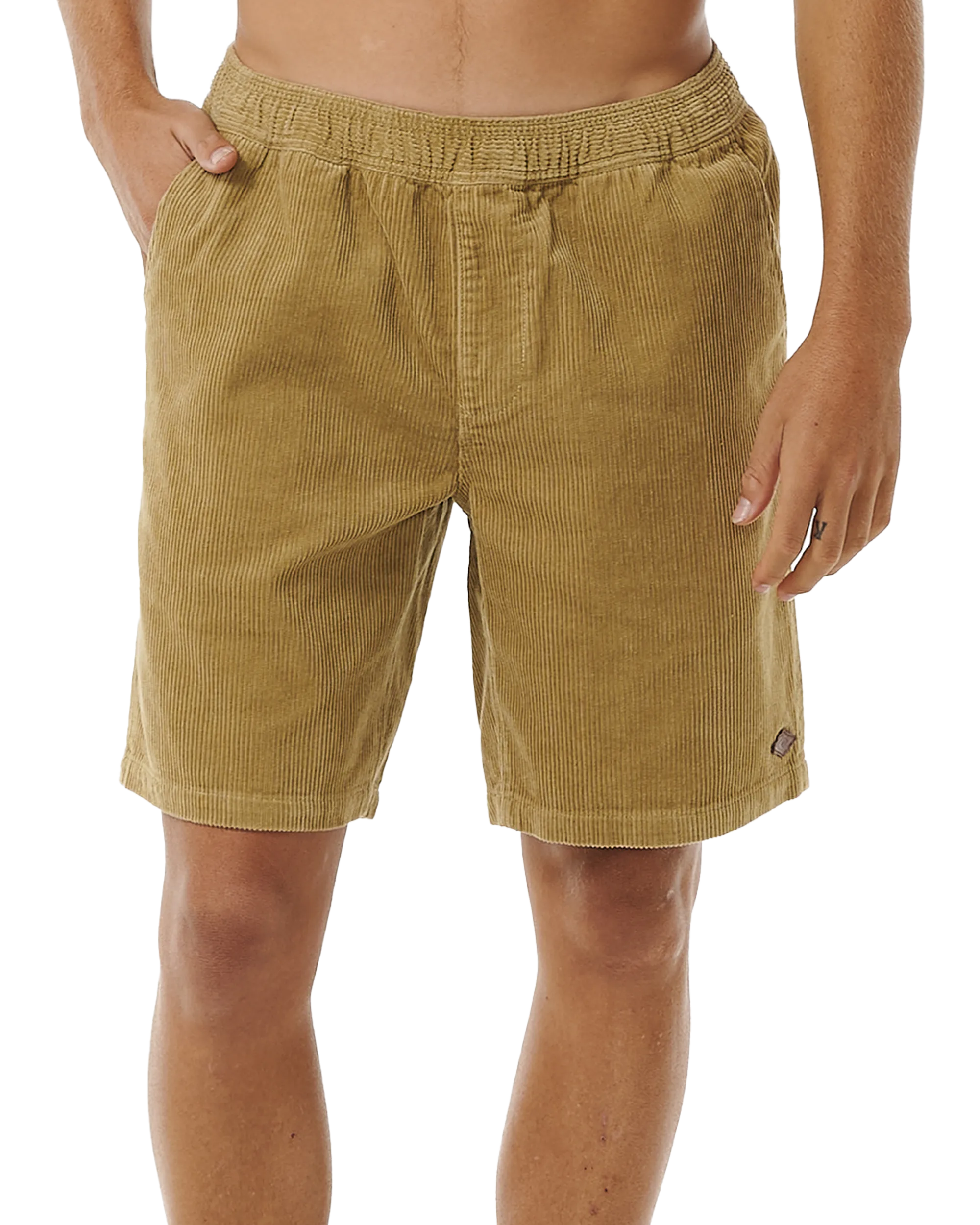 Classic Surf Corduroy Walkshorts in Dark Khaki