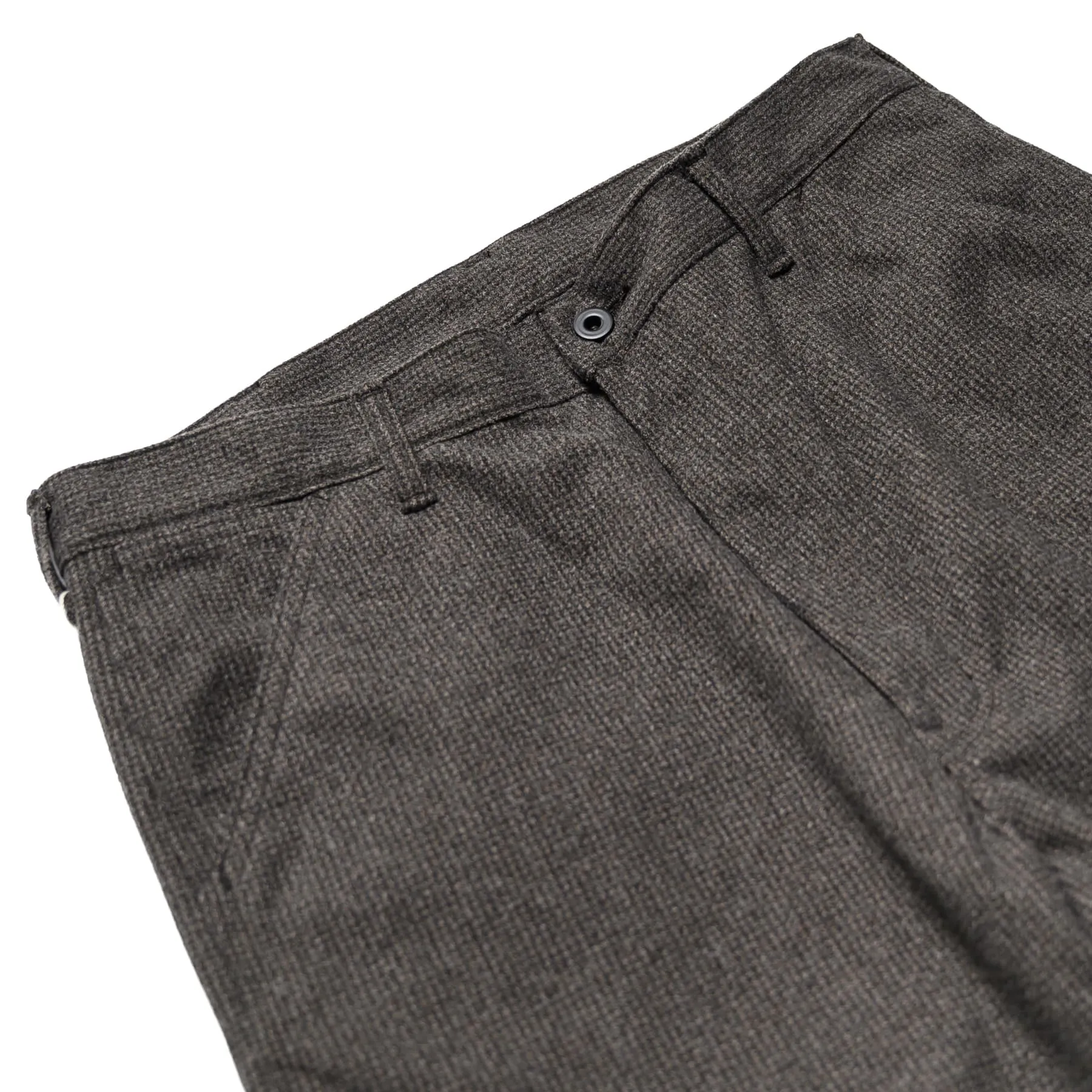 Dad's Fit Painter Pants - Brown Houndstooth