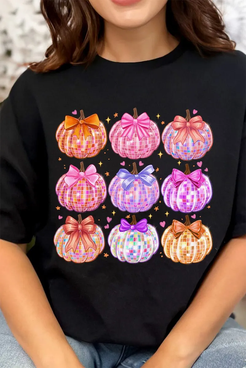 Disco Pumpkin Bunch Short Sleeve Relaxed Fit T-Shirt