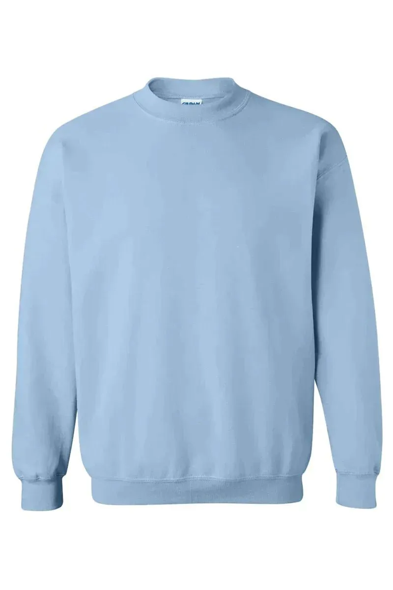 Distressed Blue Collar Wife Heavy-weight Crew Sweatshirt