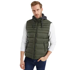 DYNAMO - hooded puffer vest