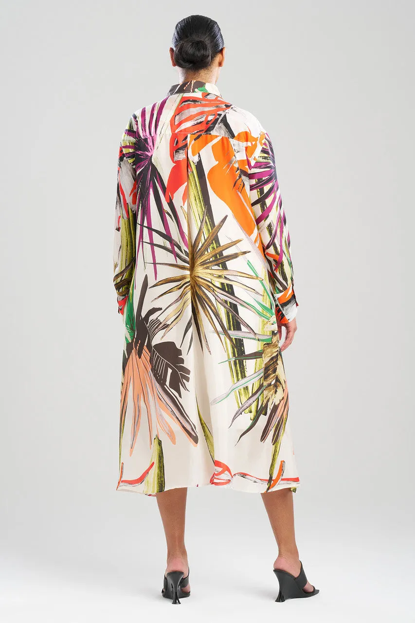 El Nido Obi Silk Shirtdress