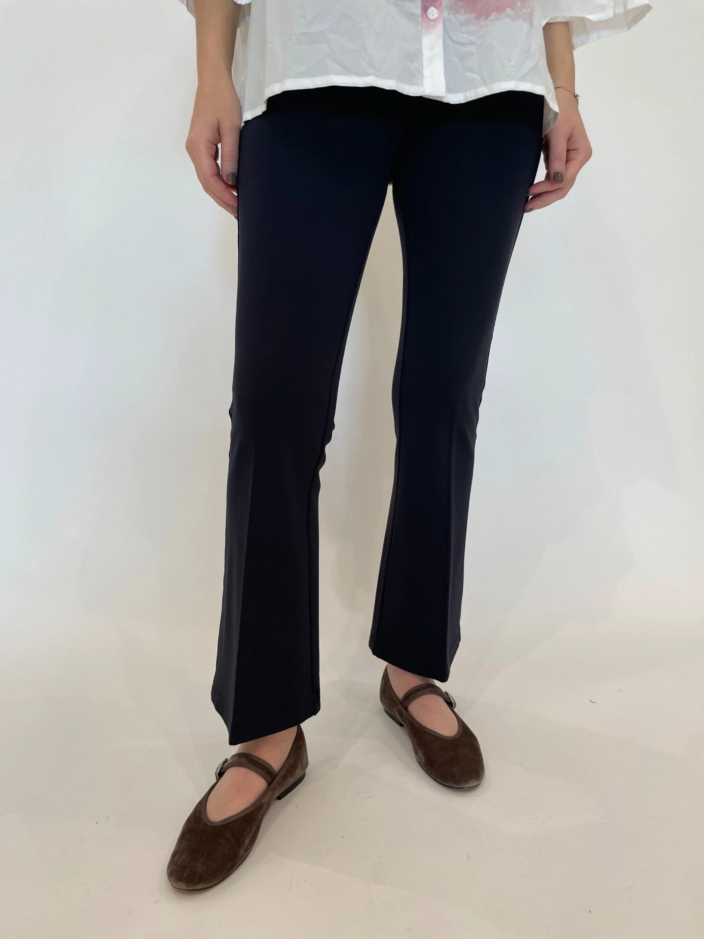 Ella Paramount Knit Pants - Navy