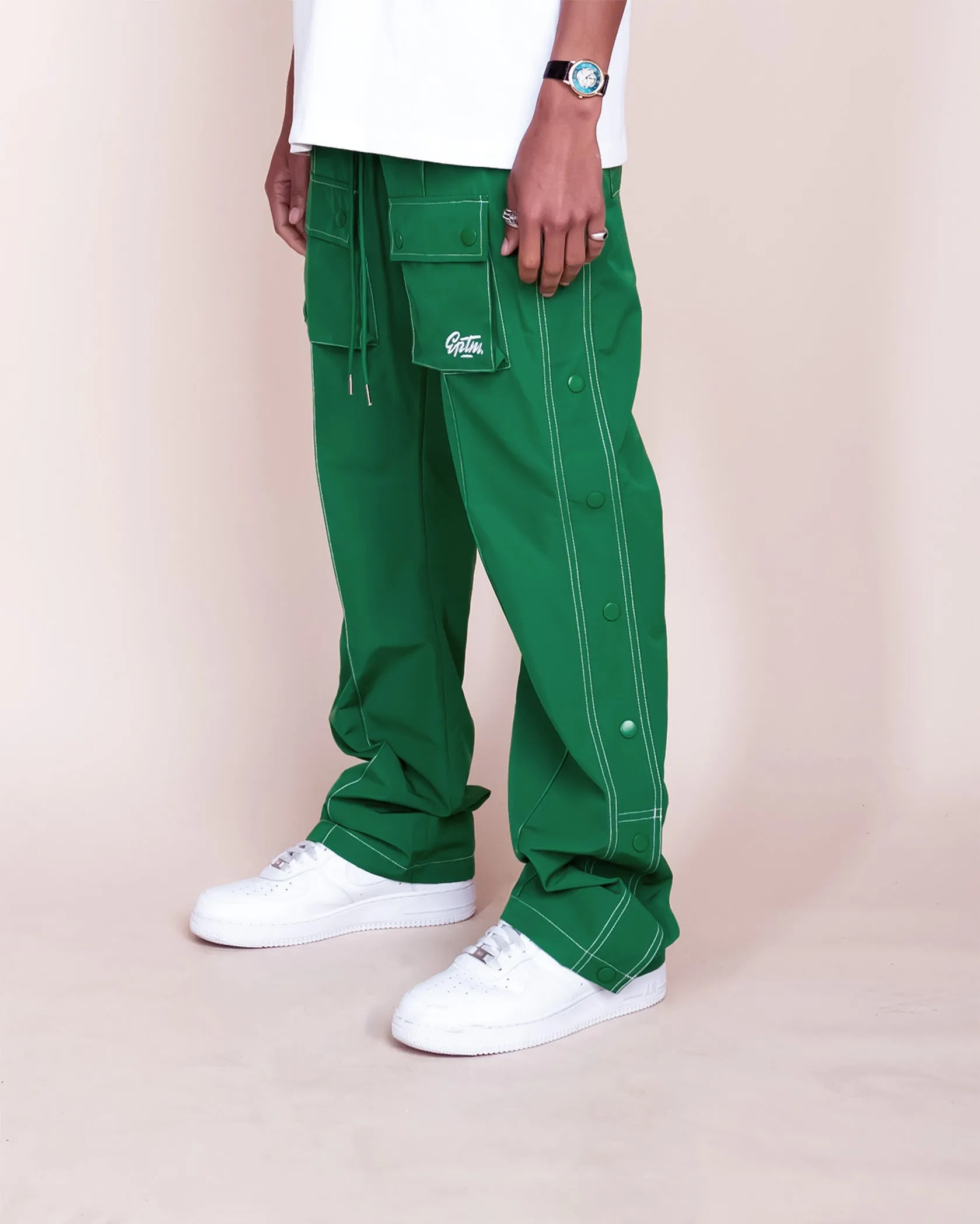 EPTM CENTRAL SNAP PANTS - GREEN