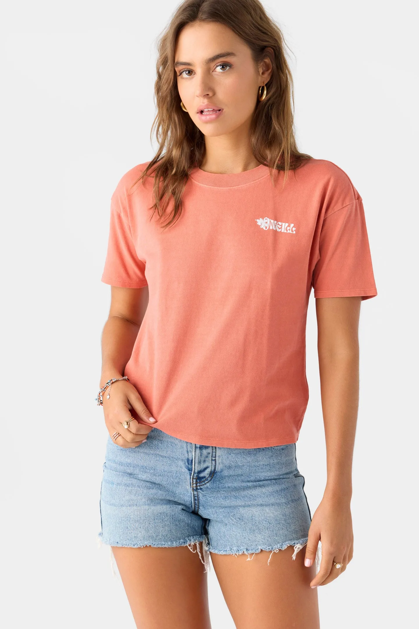 FLOWER TIDES TEE