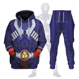 Gearhomie Kamen Rider Hibiki Cosplay Costumes Hoodies Sweatshirt T-shirt Tracksuit