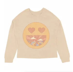 Get Happy Oversized L/S Tee