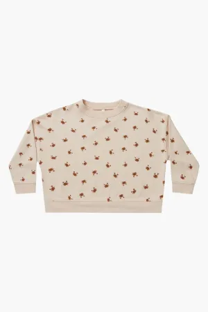 Girls Shirt Rylee and Cru Boxy Sweatshirt Crab