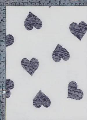 HEARTS PRINTED ON CASHMERE BRUSHED NFB200720-049