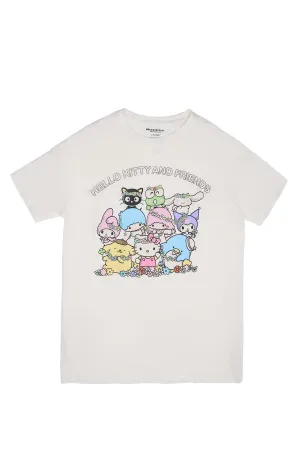 Hello Kitty And Friends Graphic Relaxed Tee