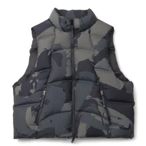 HIGH COLLAR DOWN VEST