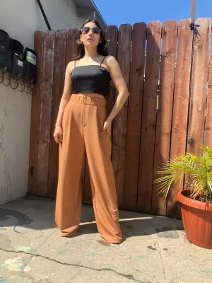 High Waist Wide Leg Pants