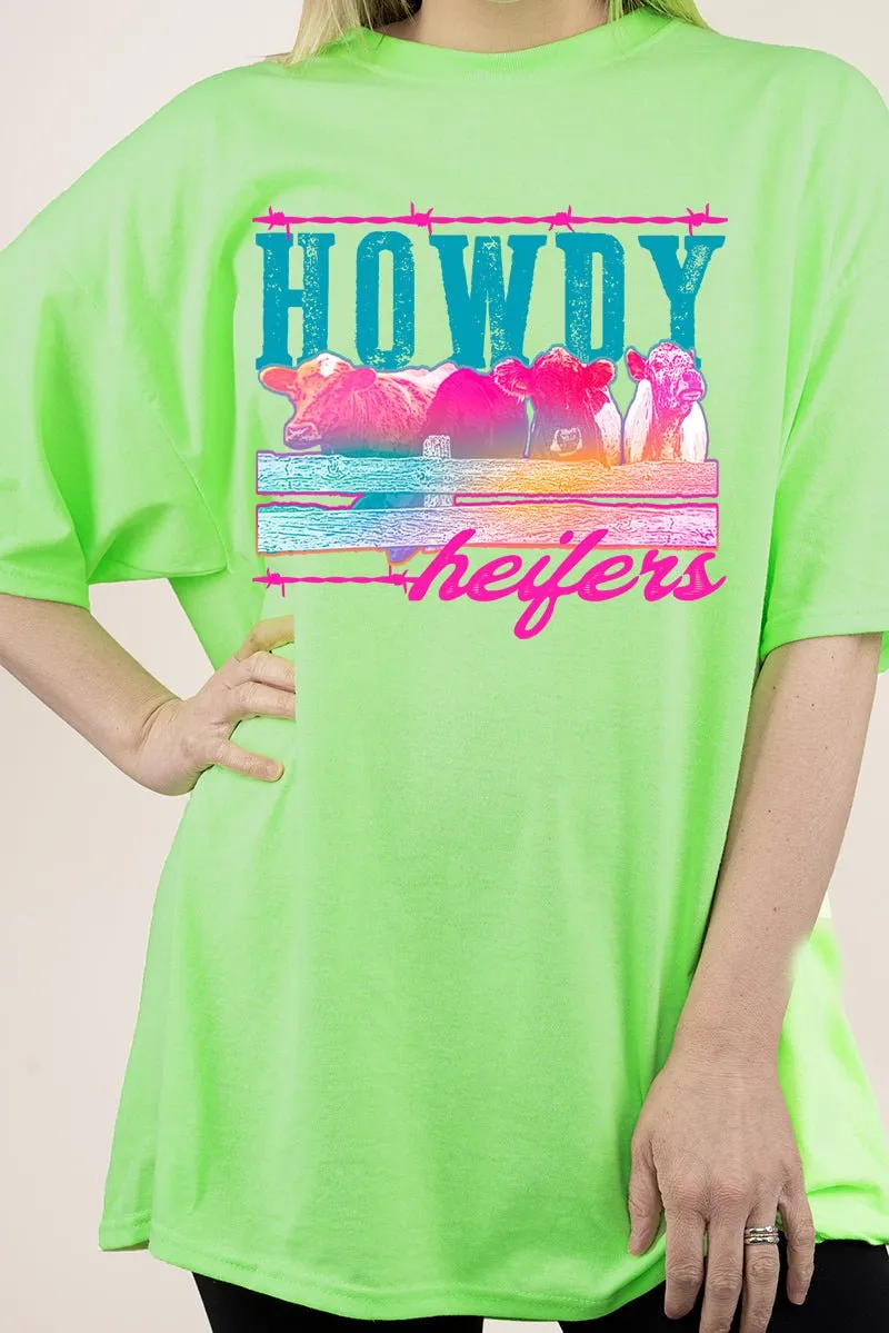 Howdy Heifers Short Sleeve Relaxed Fit T-Shirt