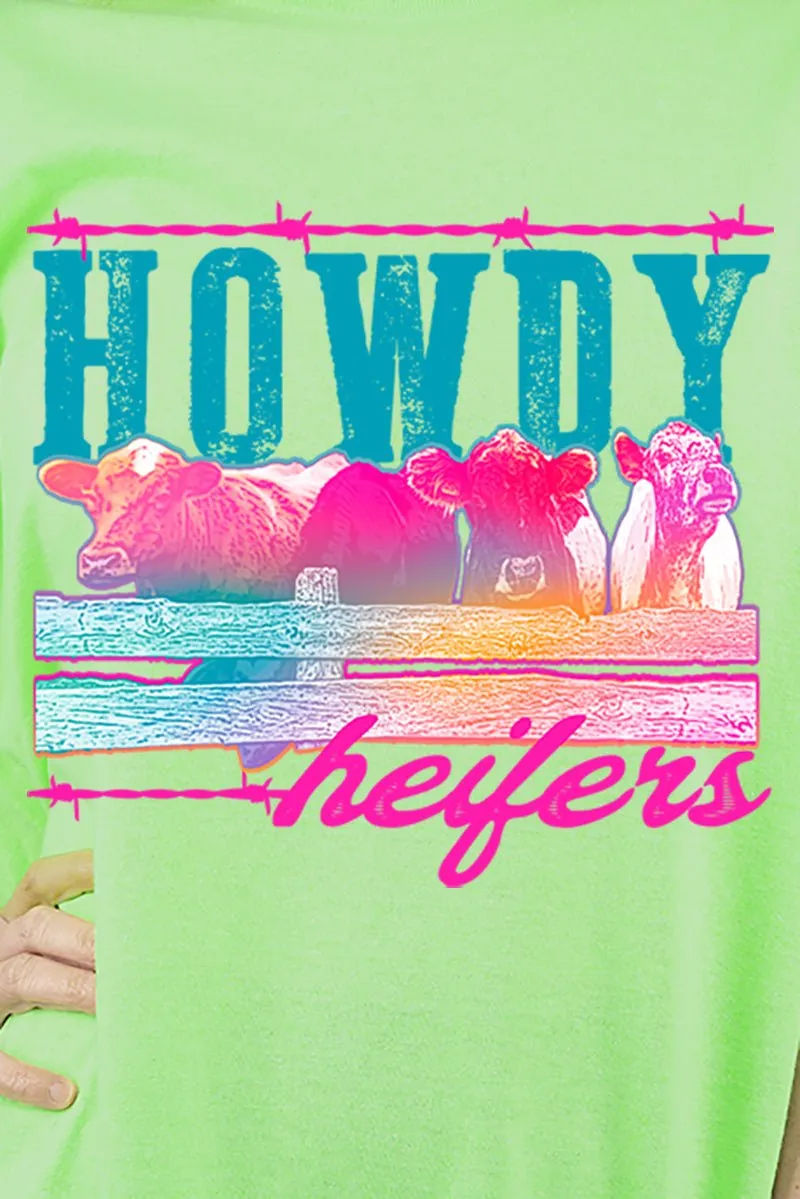 Howdy Heifers Short Sleeve Relaxed Fit T-Shirt