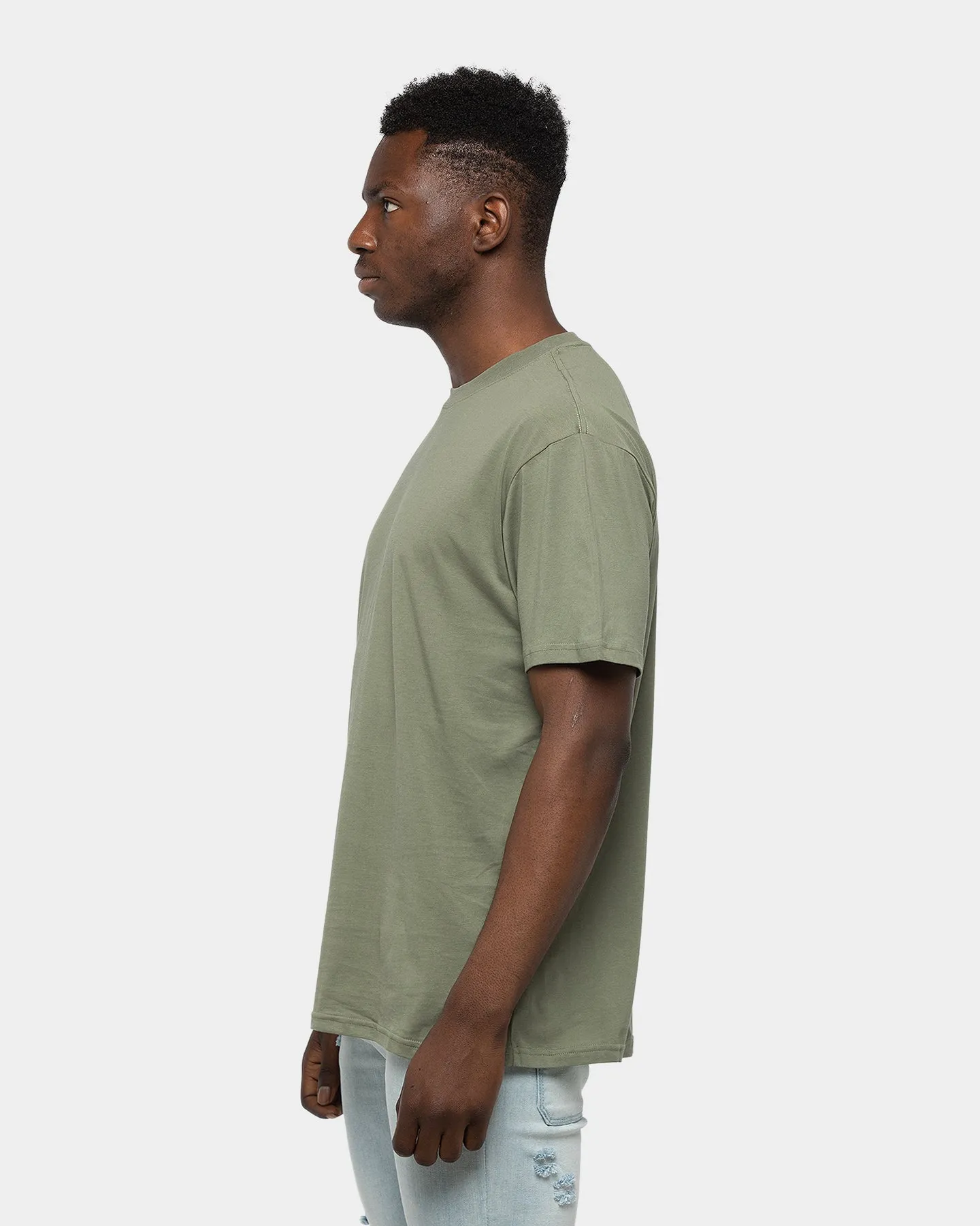 Huffer Sup Racketeering Tee Khaki