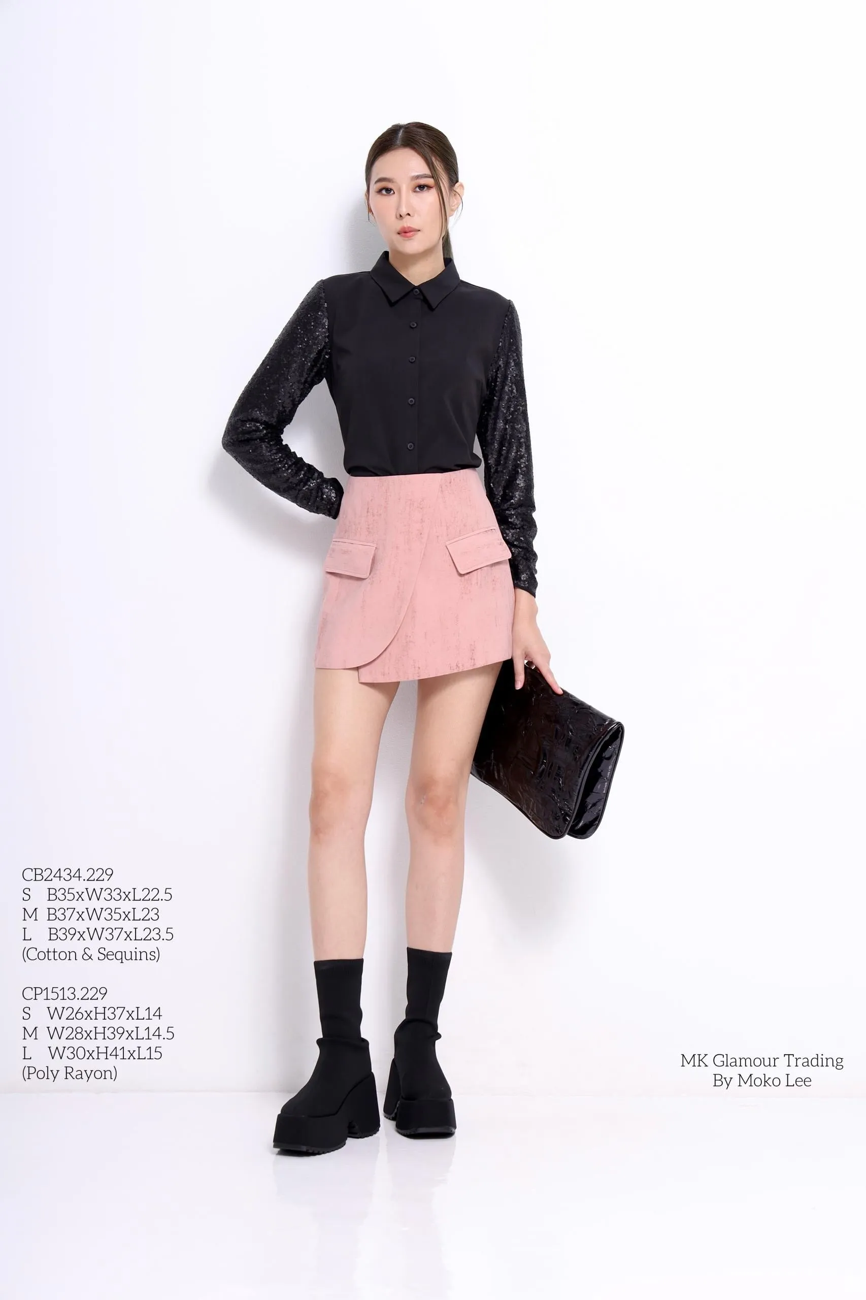 Ina Asymmetrical Skorts