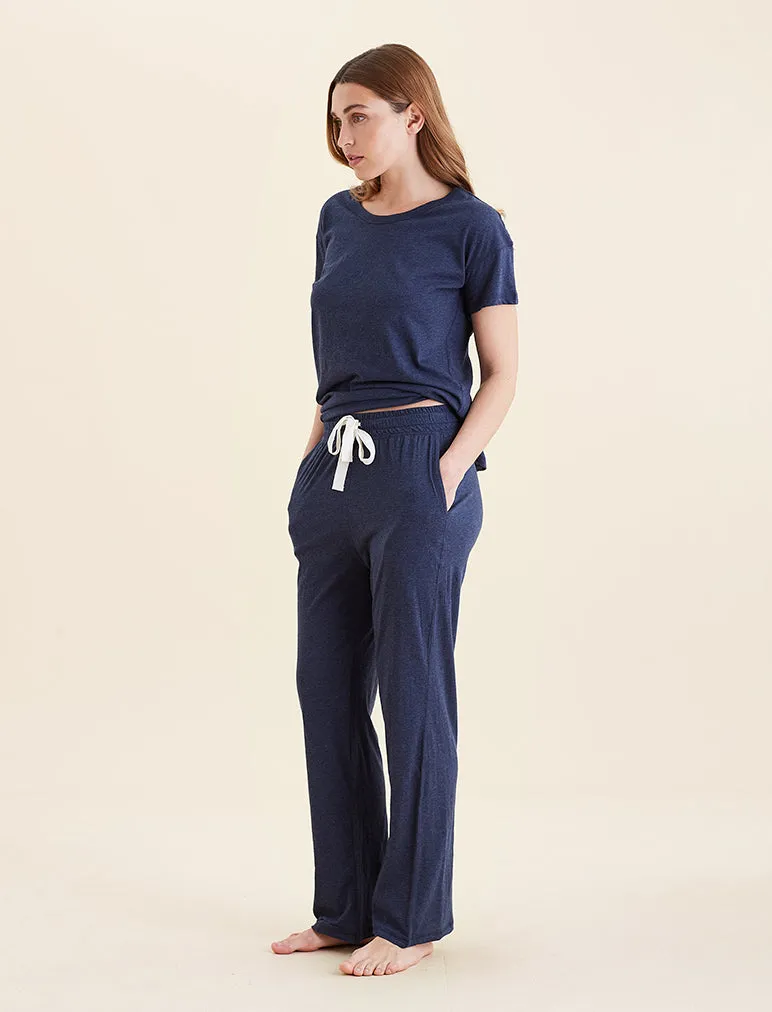 Jada Organic Cotton Straight Leg Pant