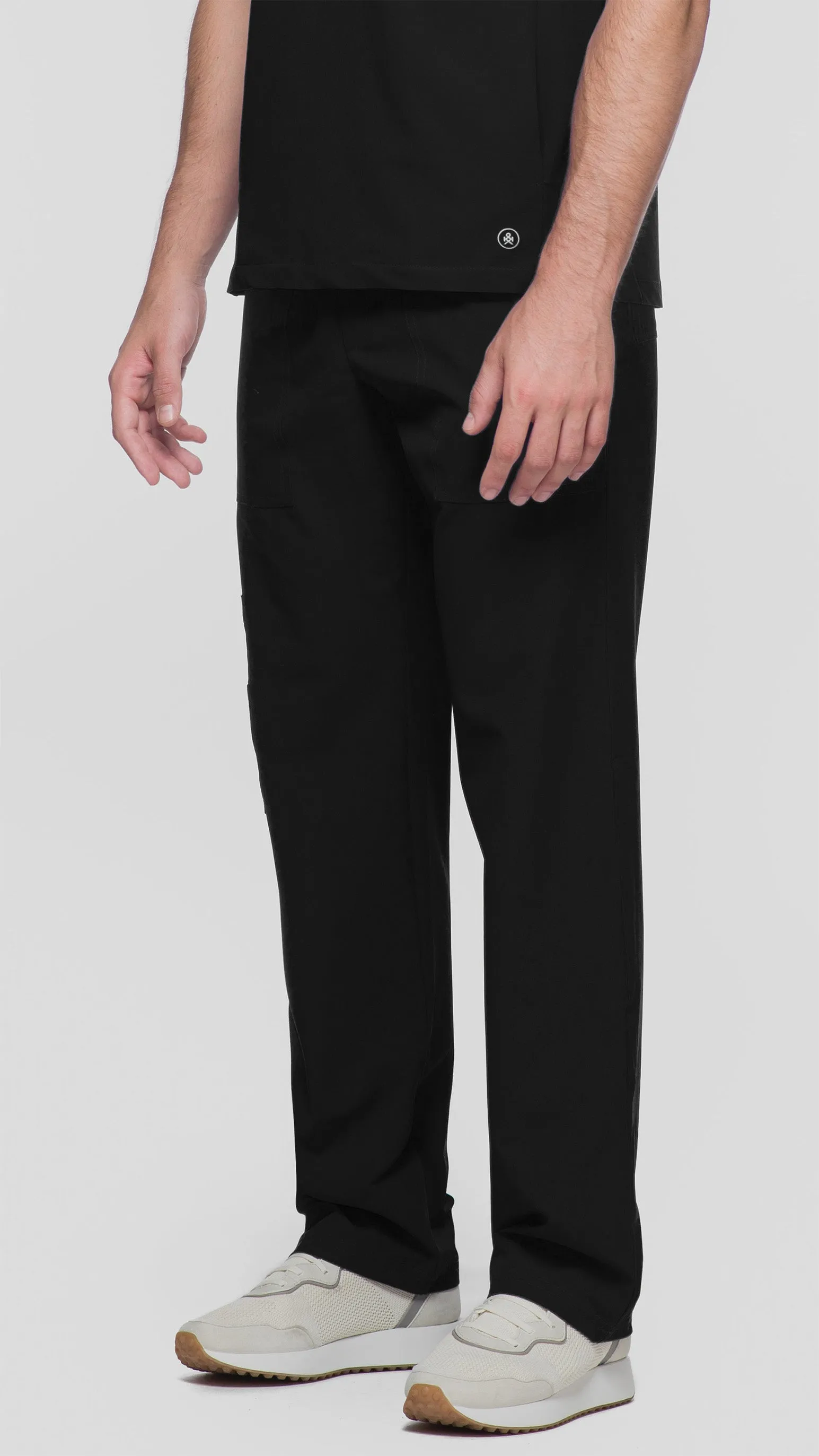 Kanaus® Pants Classic Total Black | Men