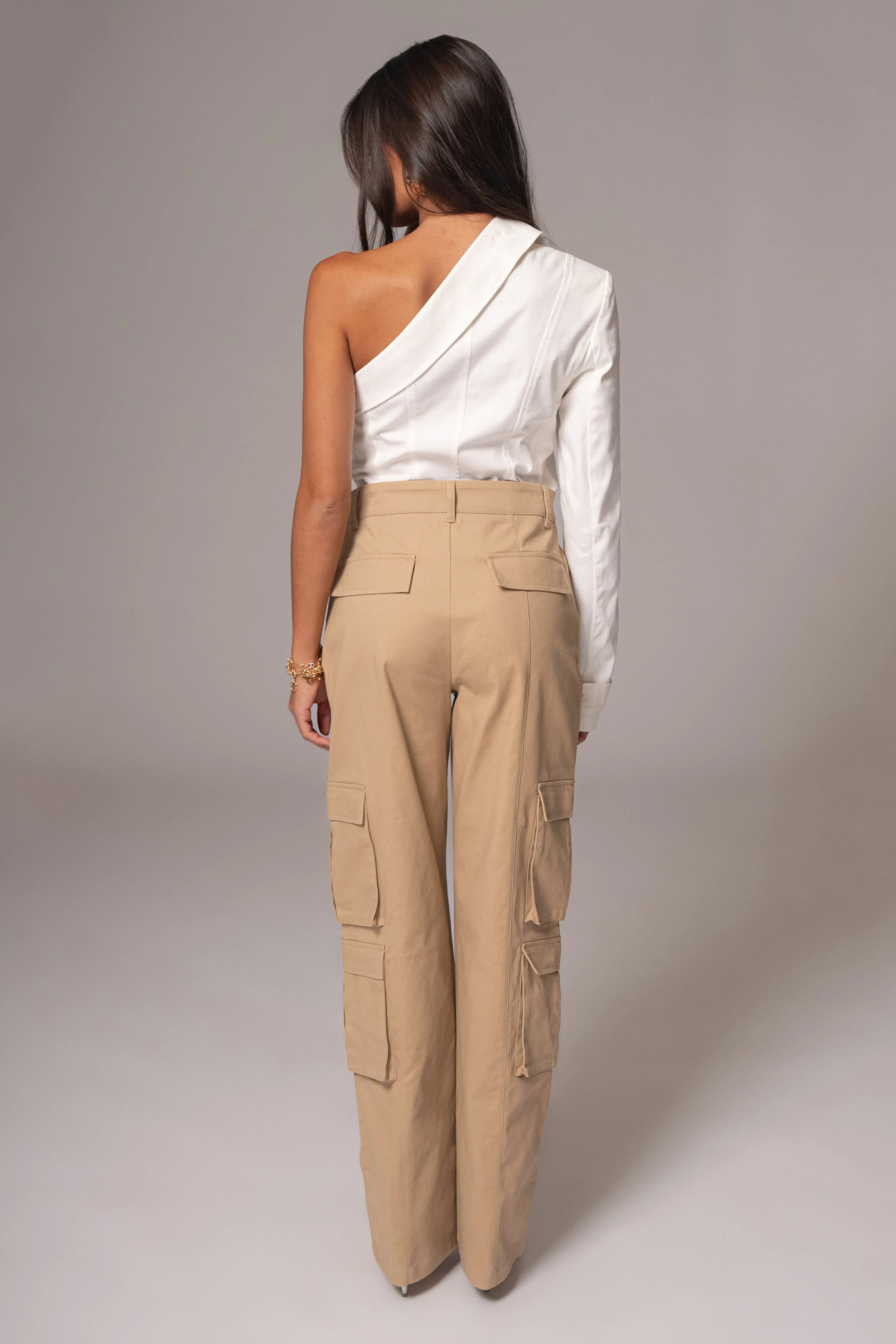 Khaki Double Take Cargo Pants