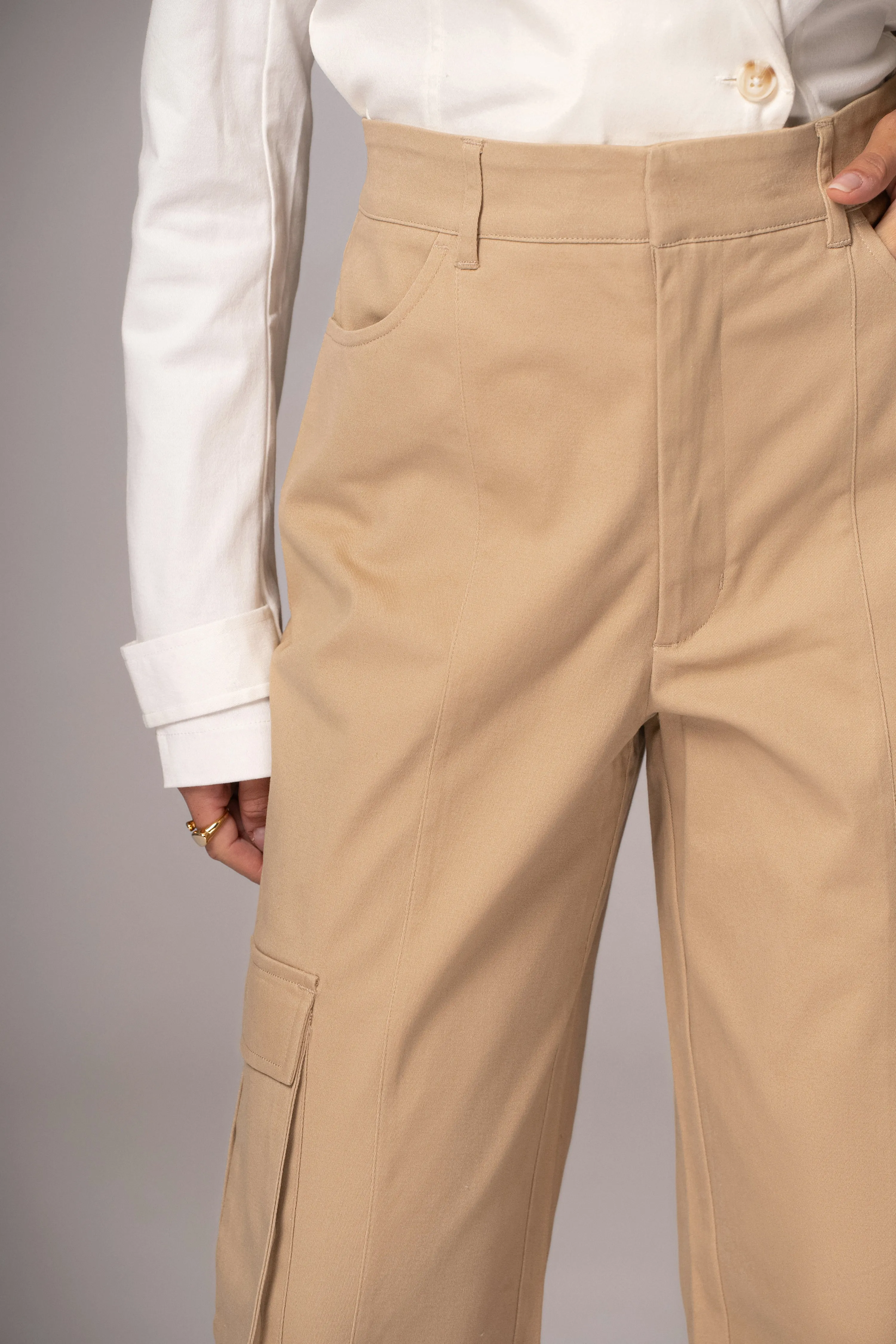 Khaki Double Take Cargo Pants