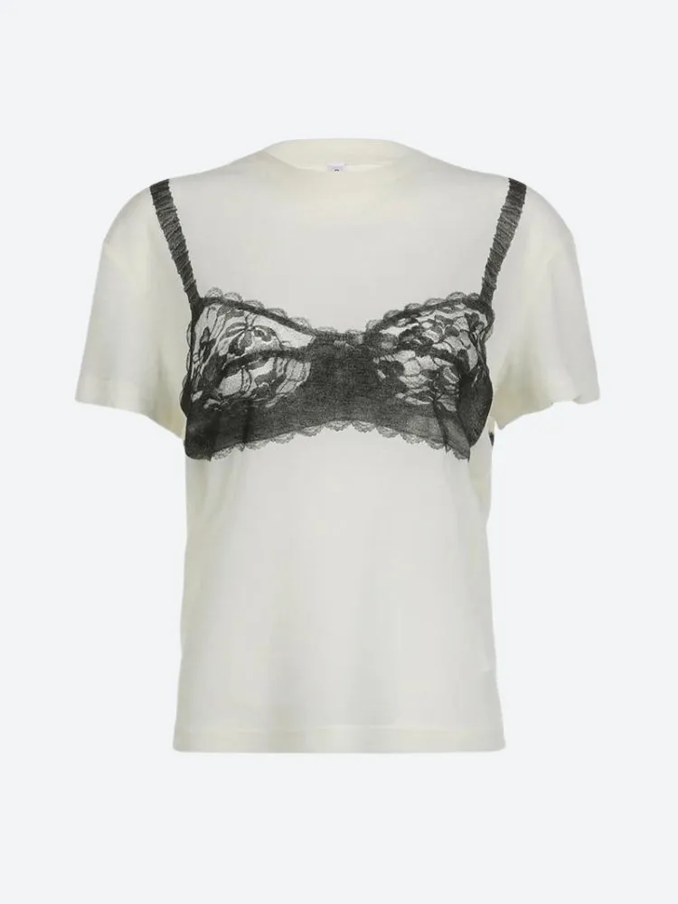 Lace Bra Tee