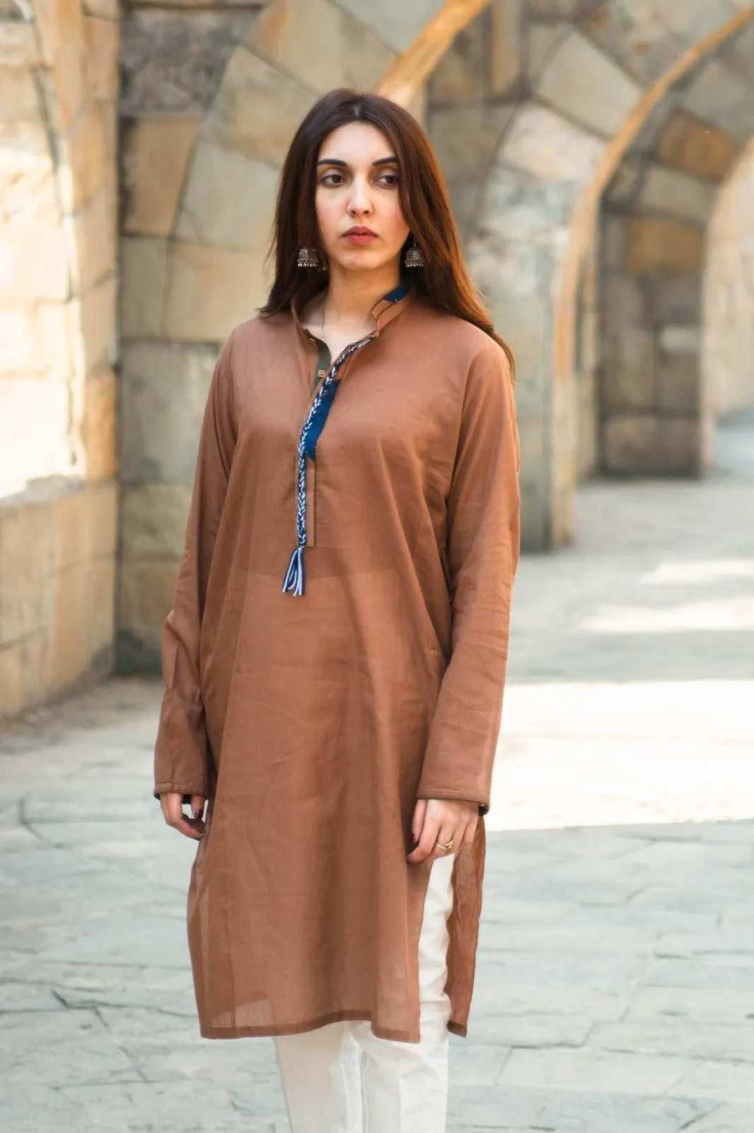 Leila - Brown Spring/Summer Kurta