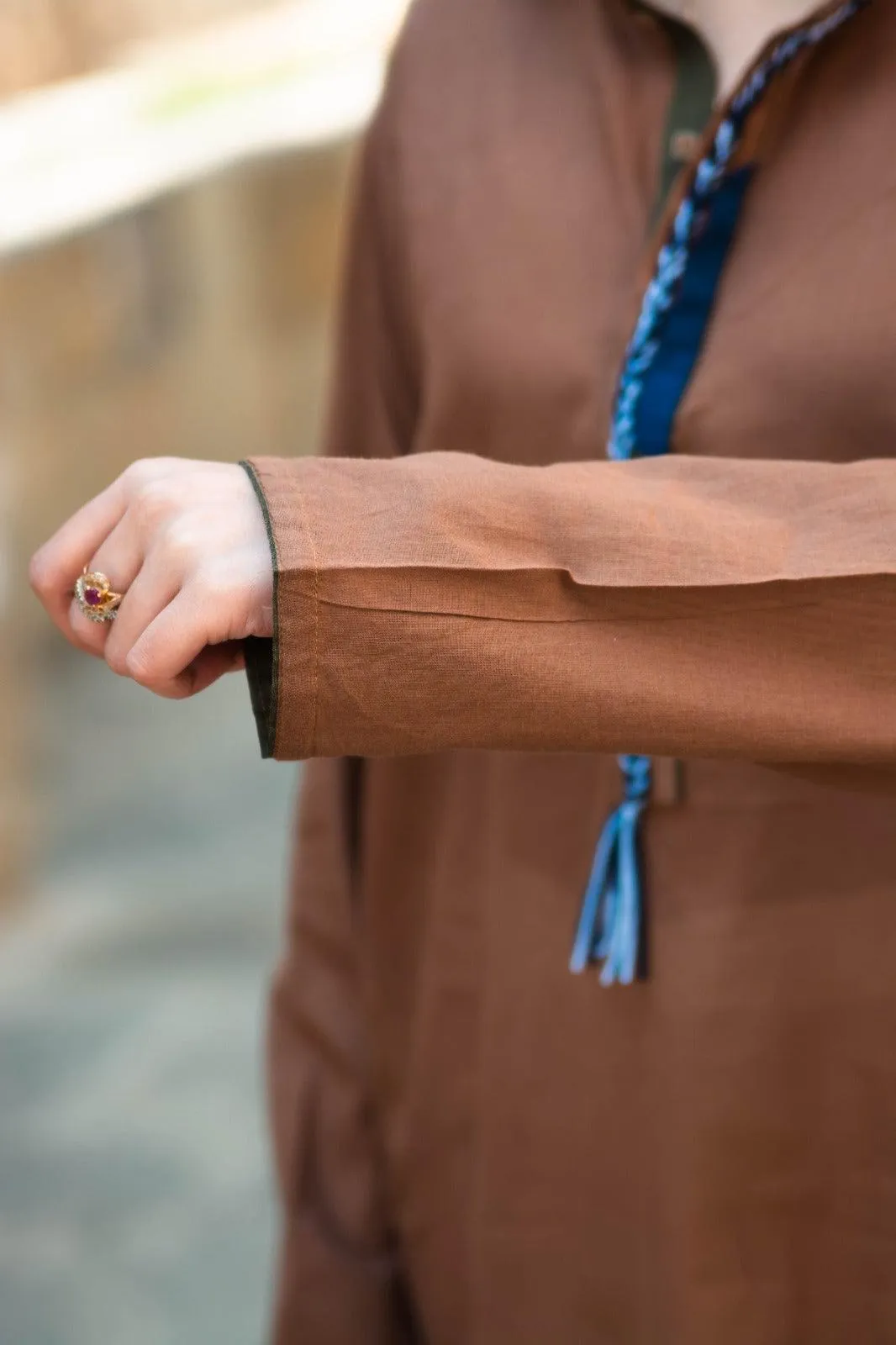 Leila - Brown Spring/Summer Kurta