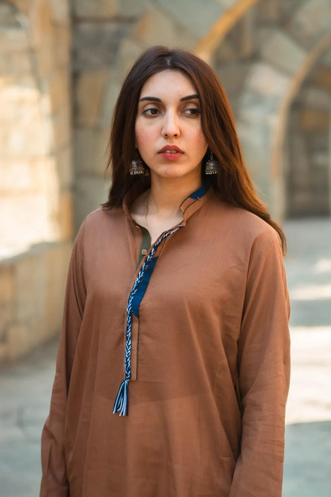 Leila - Brown Spring/Summer Kurta