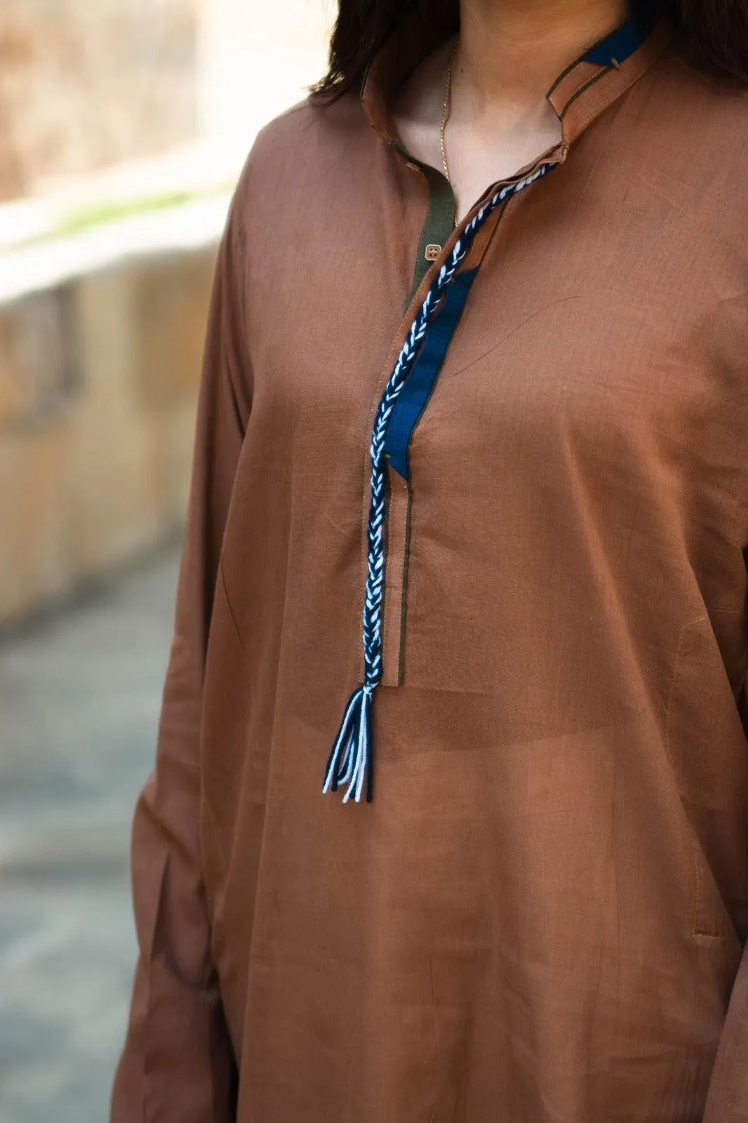 Leila - Brown Spring/Summer Kurta