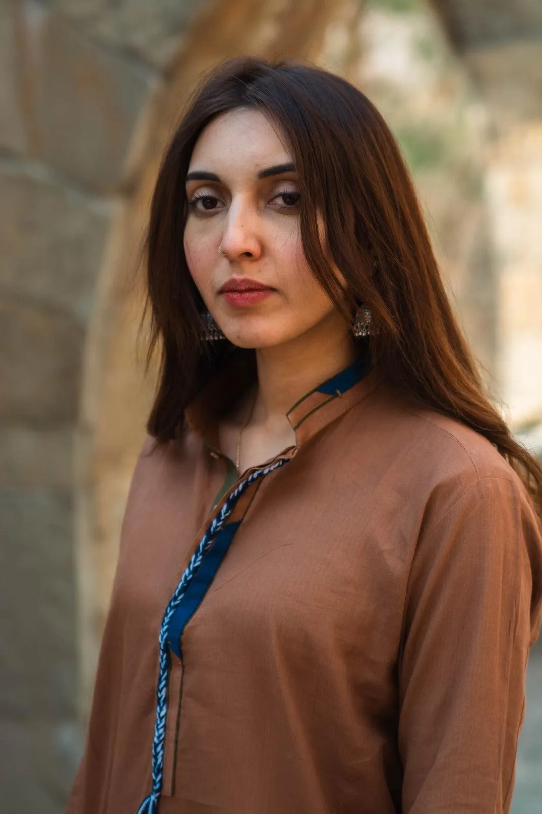 Leila - Brown Spring/Summer Kurta