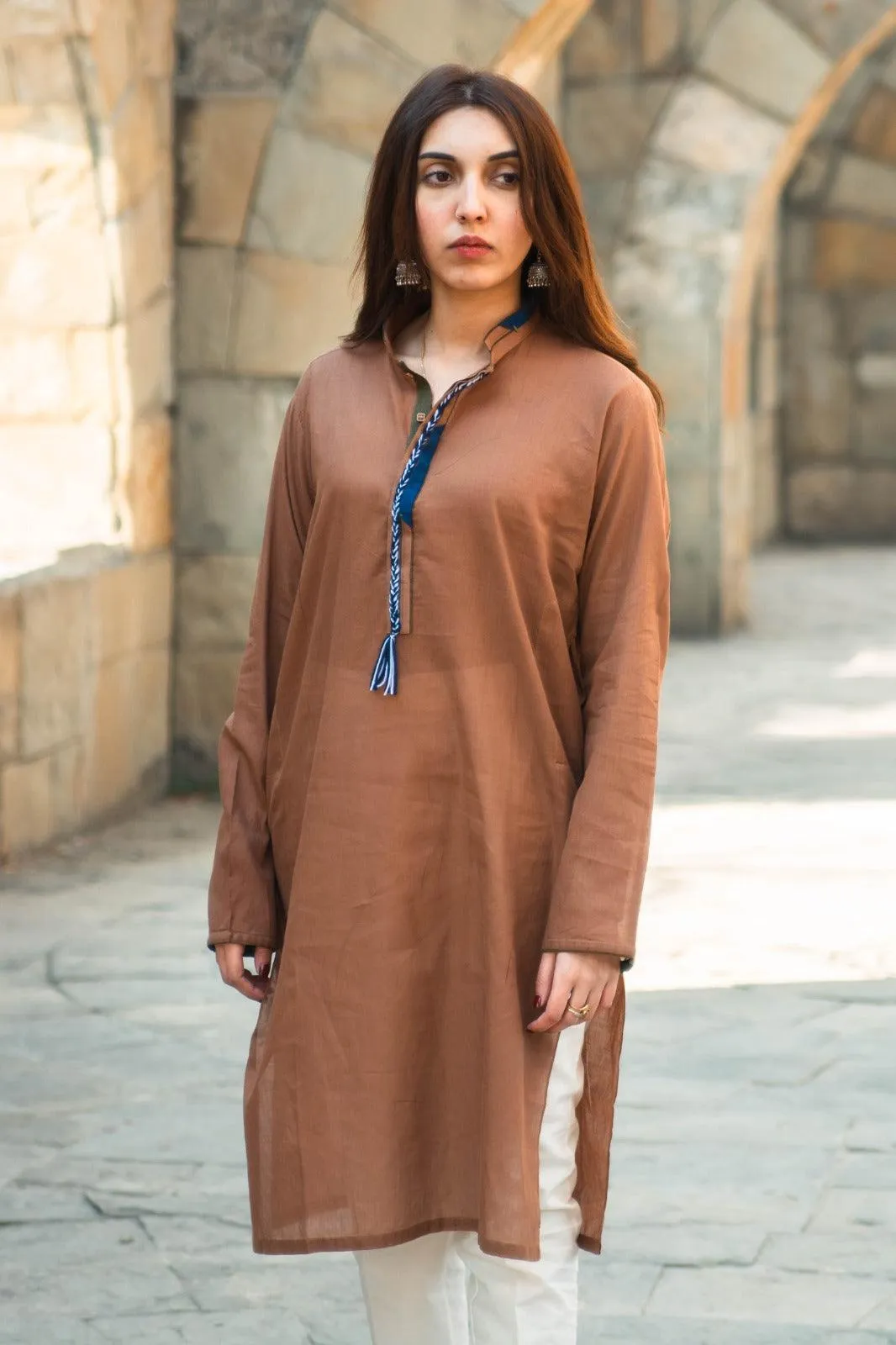 Leila - Brown Spring/Summer Kurta