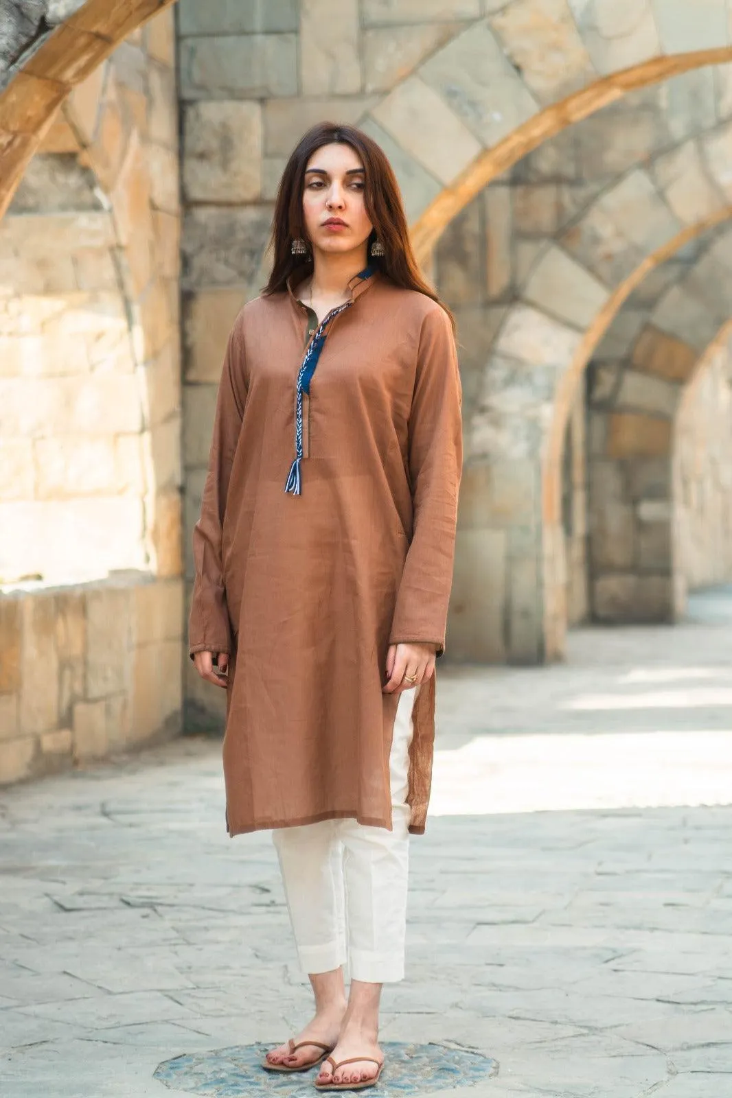 Leila - Brown Spring/Summer Kurta