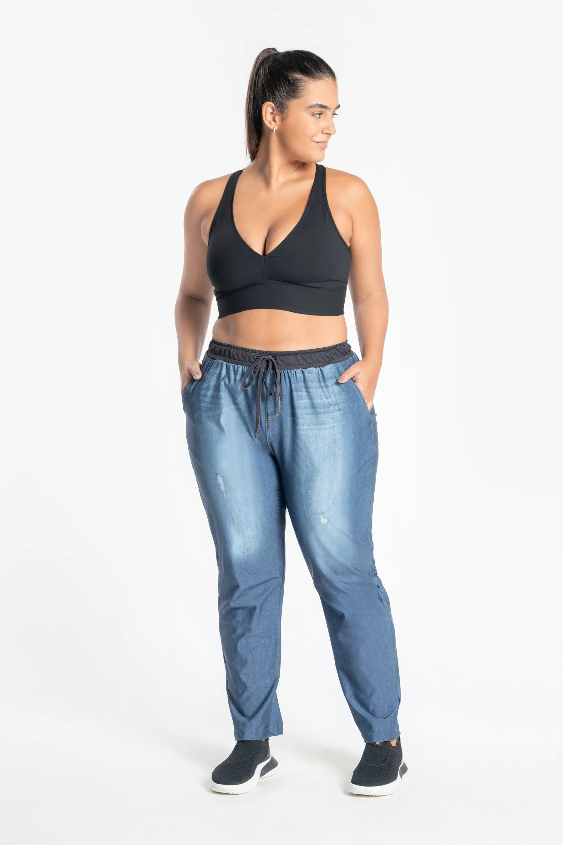 LIVE!  Blue Dream Boyfriend Pants