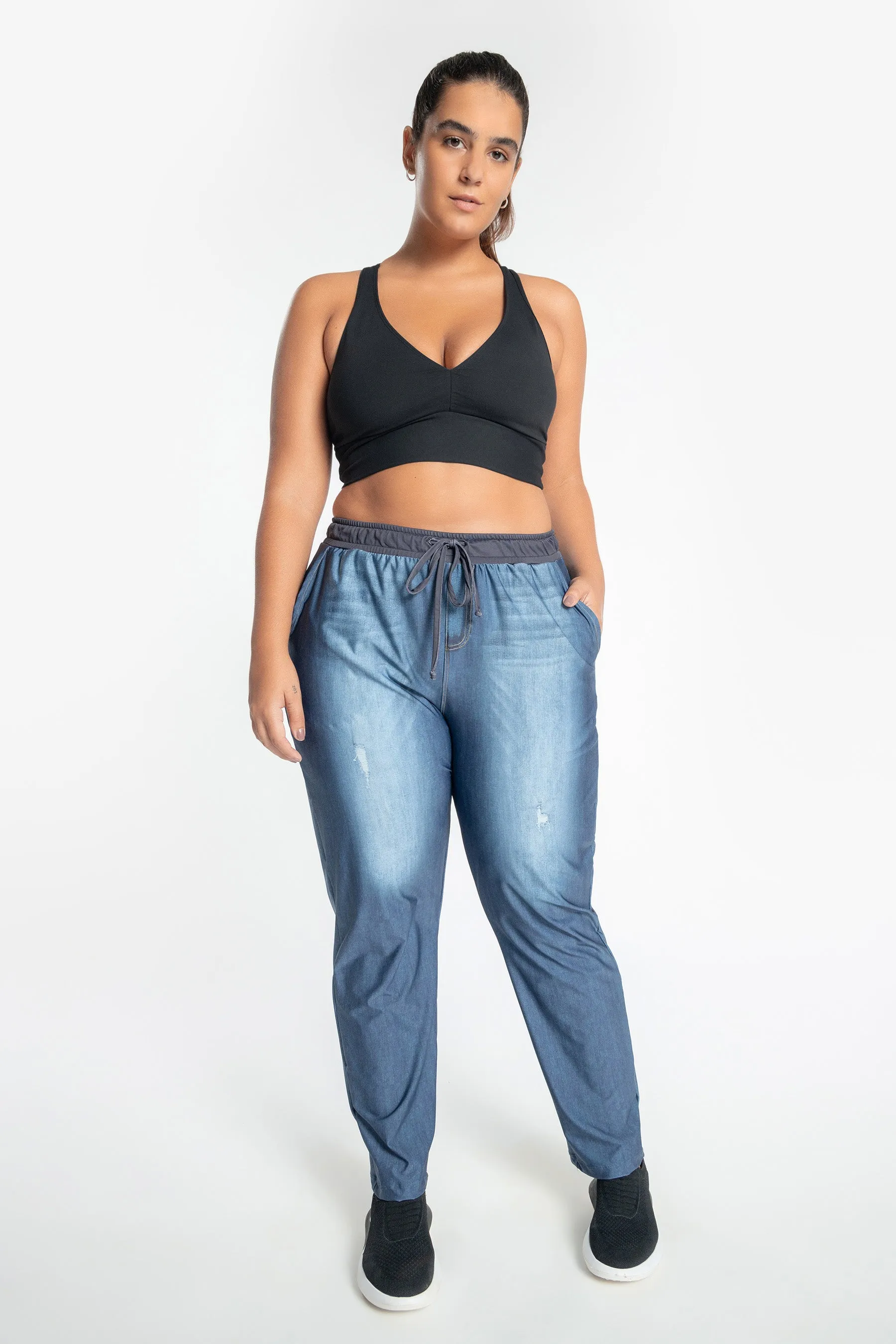 LIVE!  Blue Dream Boyfriend Pants